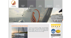 Desktop Screenshot of phoenix-yachting.com